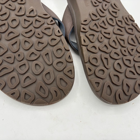 Olukai 'Ohana Makai Flip Flop Thong Slide Beach Sandal Dark Wood Mens Size 13 - Picture 4 of 6